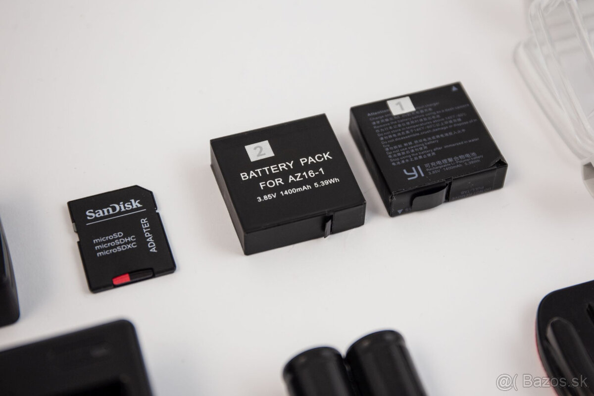 akčná kamera YI 4K+, + veľa príslušenstva - 11