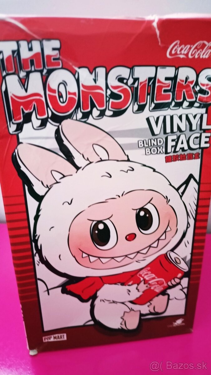 Labubu originál POP MART Coca-Cola - limitka, mončičák - 11