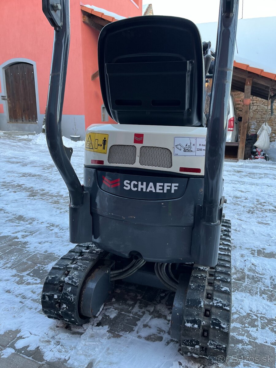 minibager SCHAEFF TC08 10/2020 - 550 mth - top stav - 11