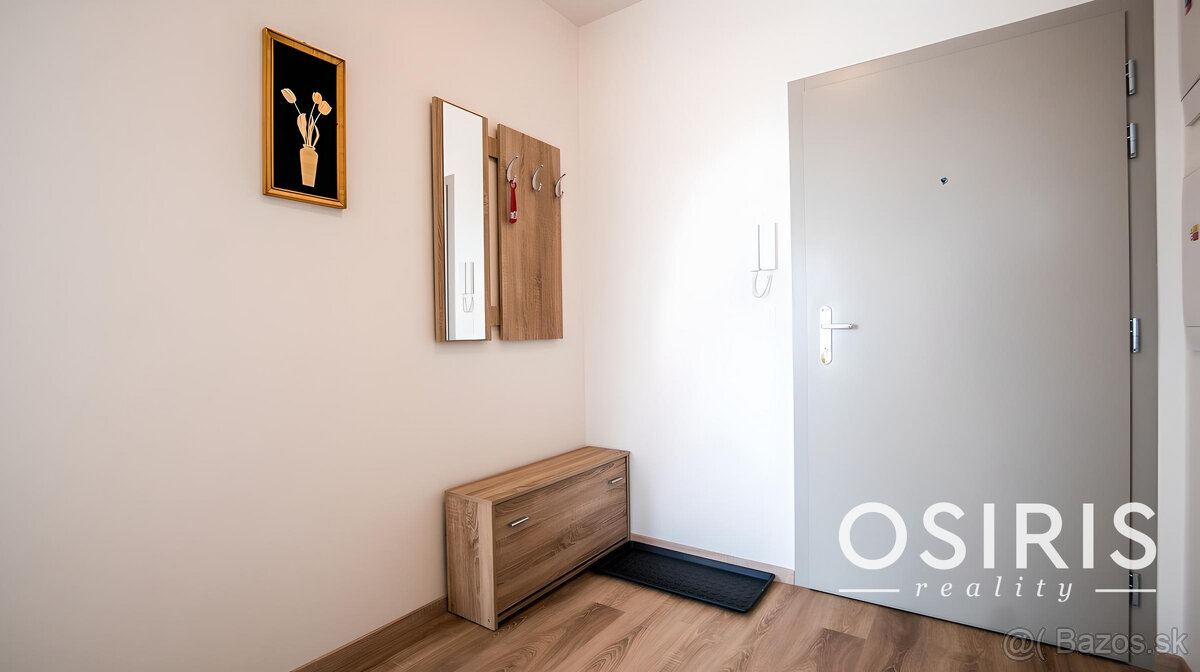 Na prenájom zariadený 2i byt s balkónom v novostavbe 2023, O - 11