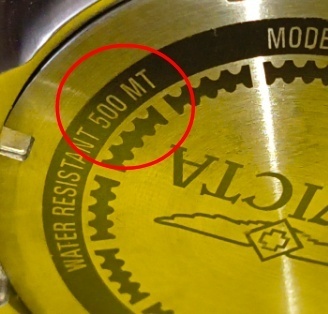 USA Hodinky, 500 m vodot., masívny dizajn - 11