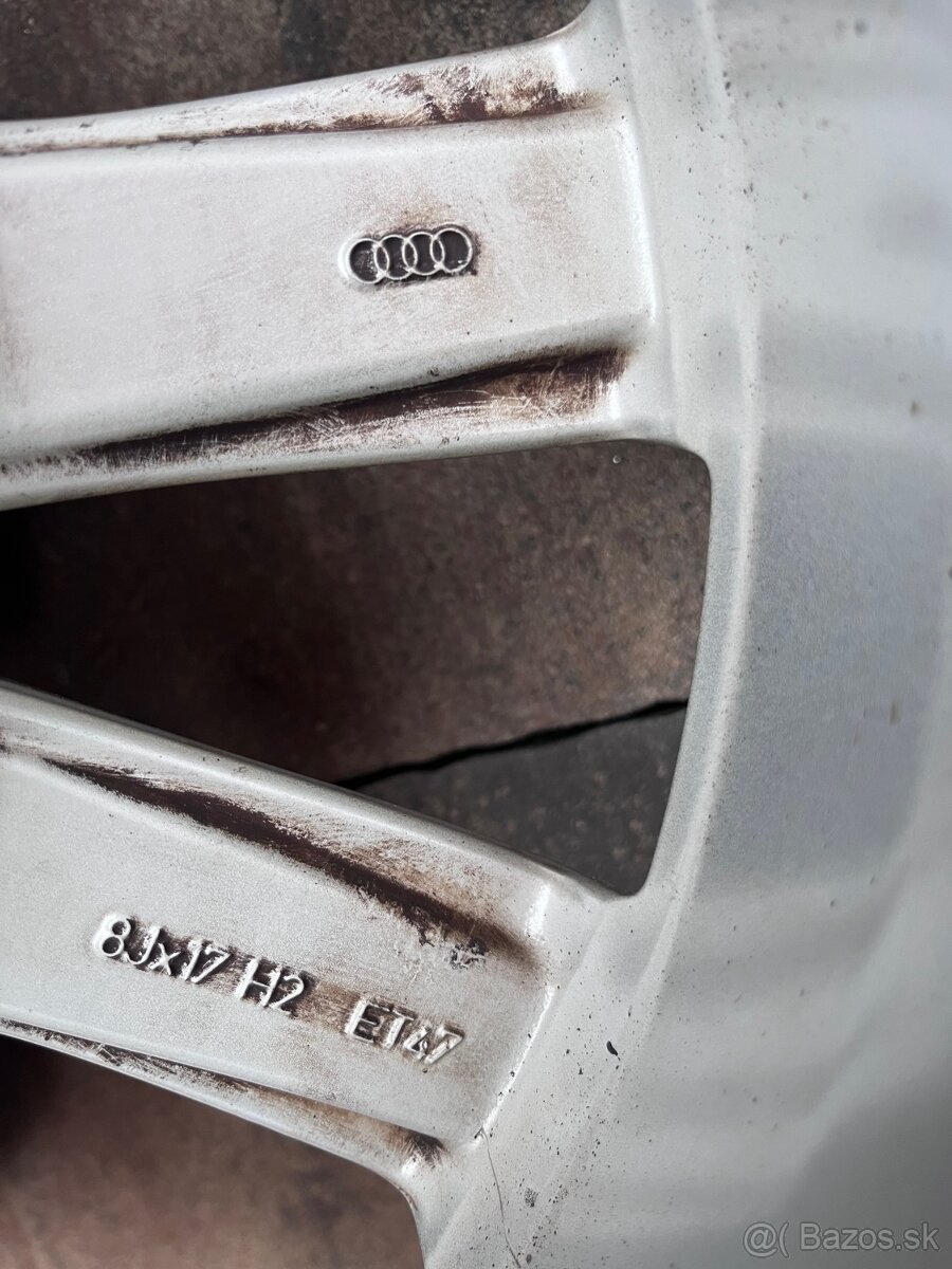 Originálne hliníkové disky Audi R17, 5x112 - 11
