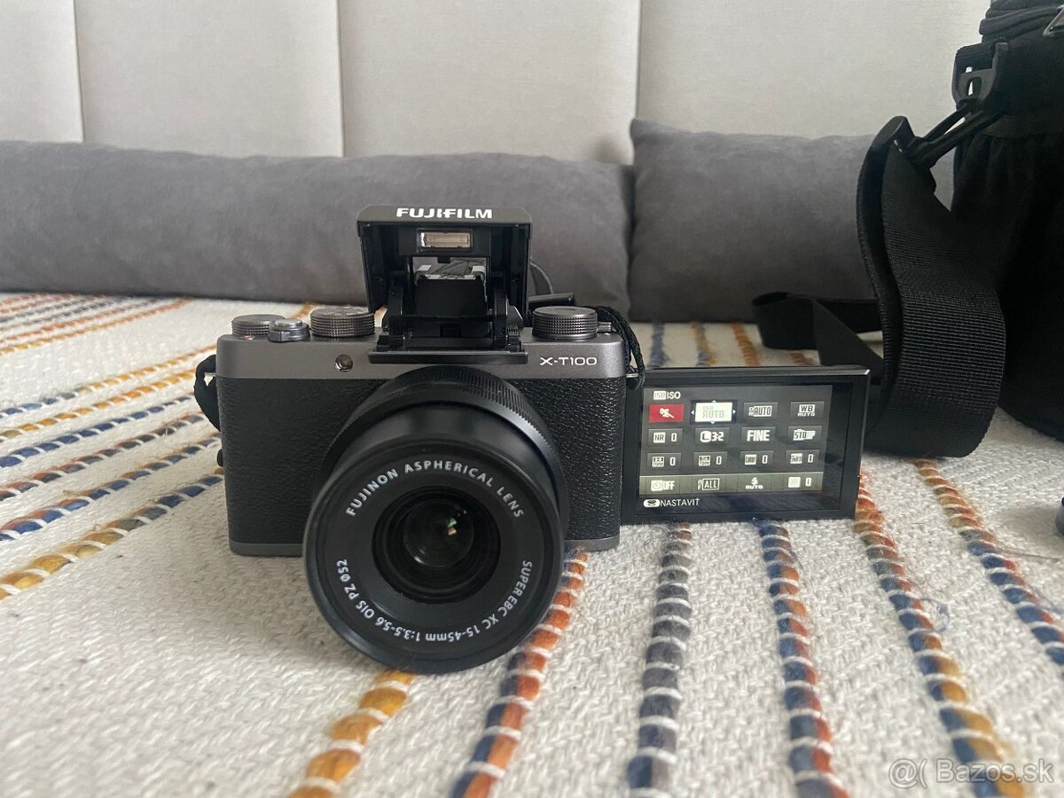 Fujifilm X-T100 + príslušenstvo - 11