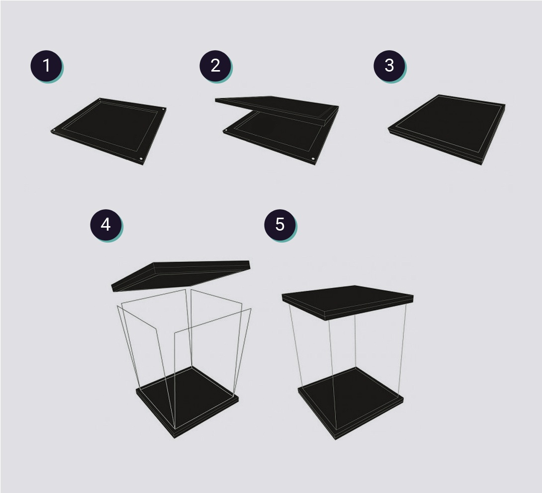 Predám kryt na zberateľskú figúrku/predmet (úplne nový) - 11