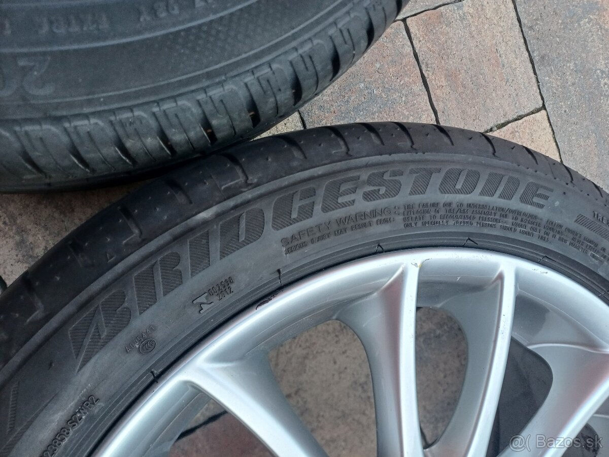 Predám orig. hliníkové disky Volvo R17-- 5x108 - 11