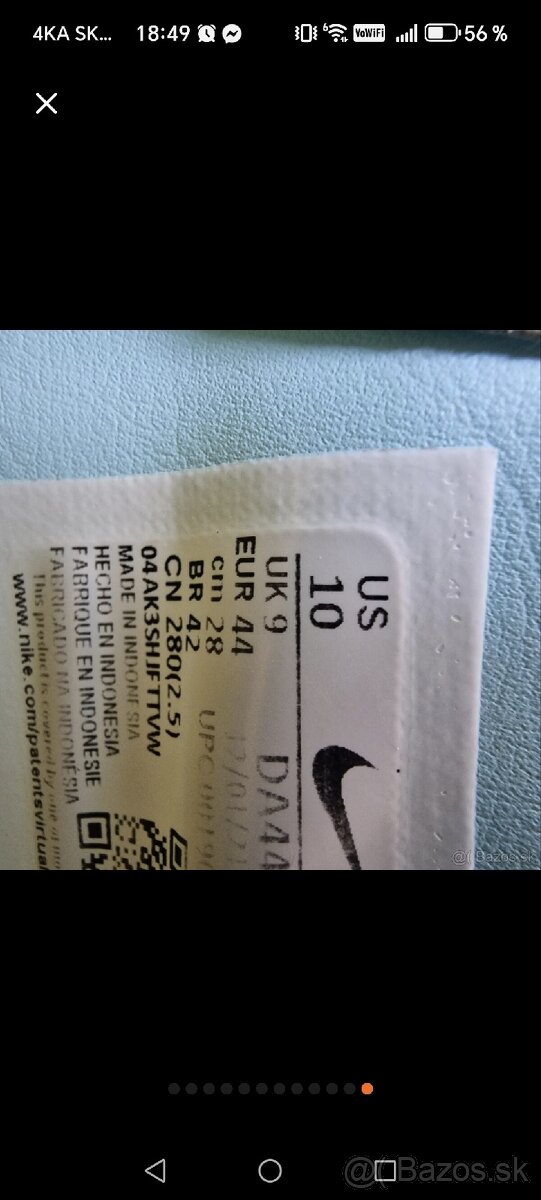 Predám kopačky 44 - 11