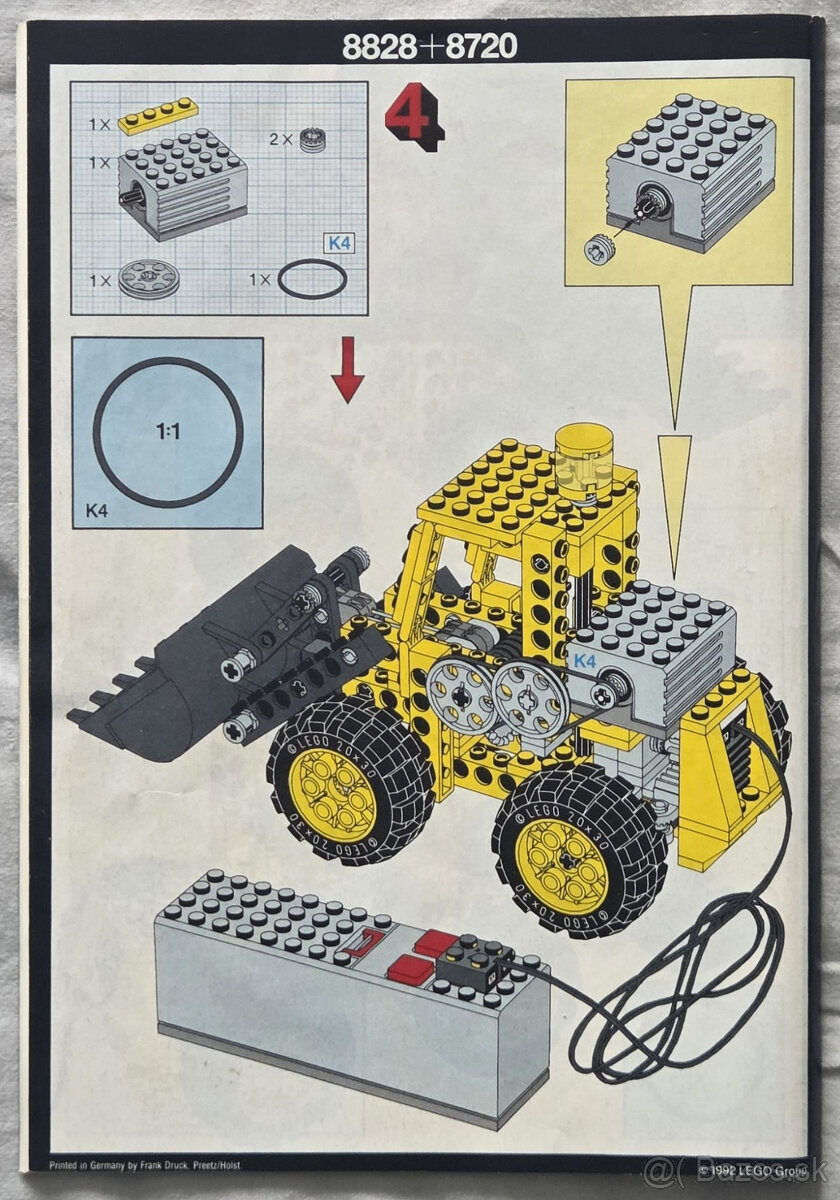 Lego Technic 8828, 90 roky, Na predaj - 11