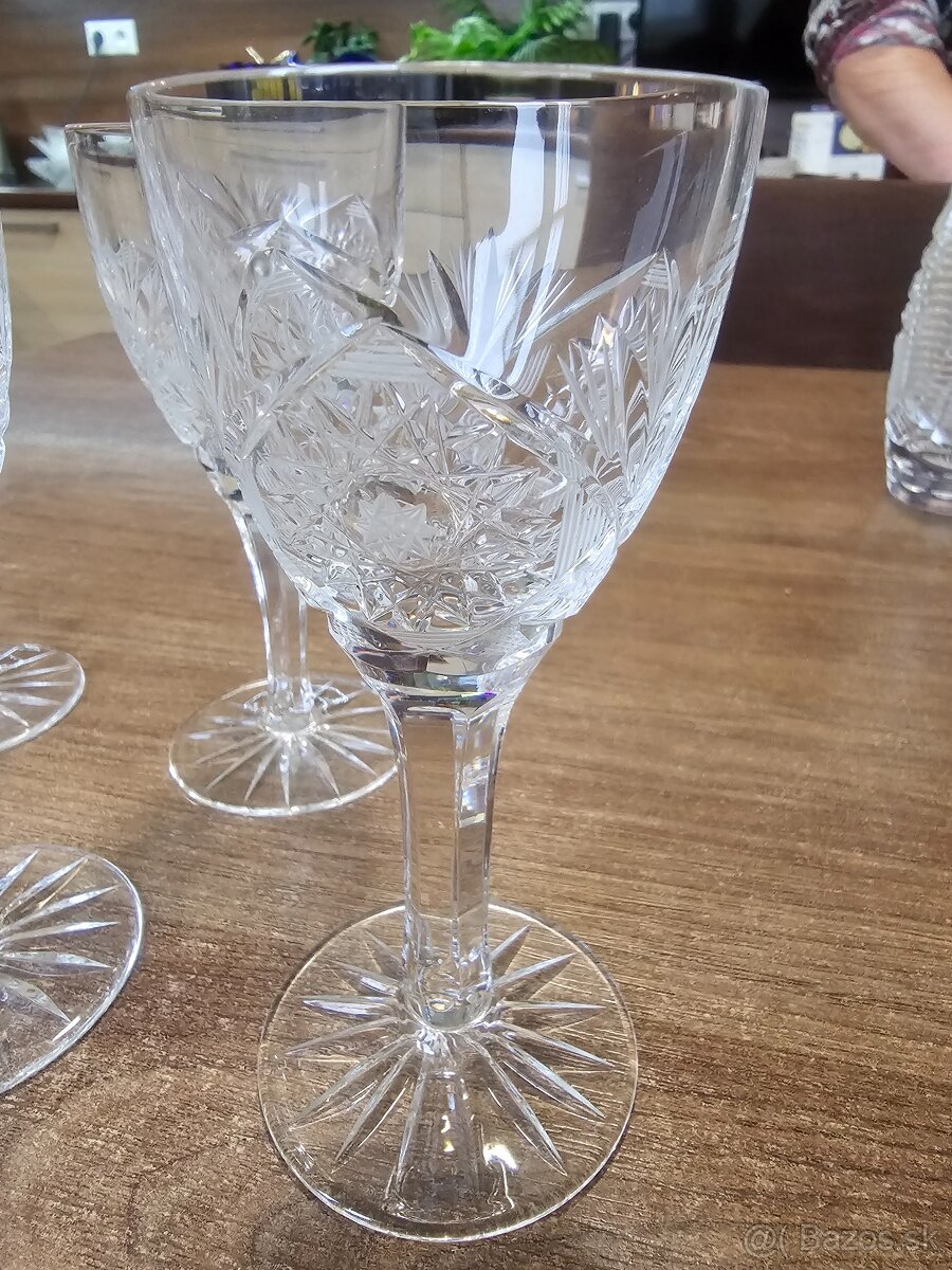 Brúsené sklo. Kryštál. - 11