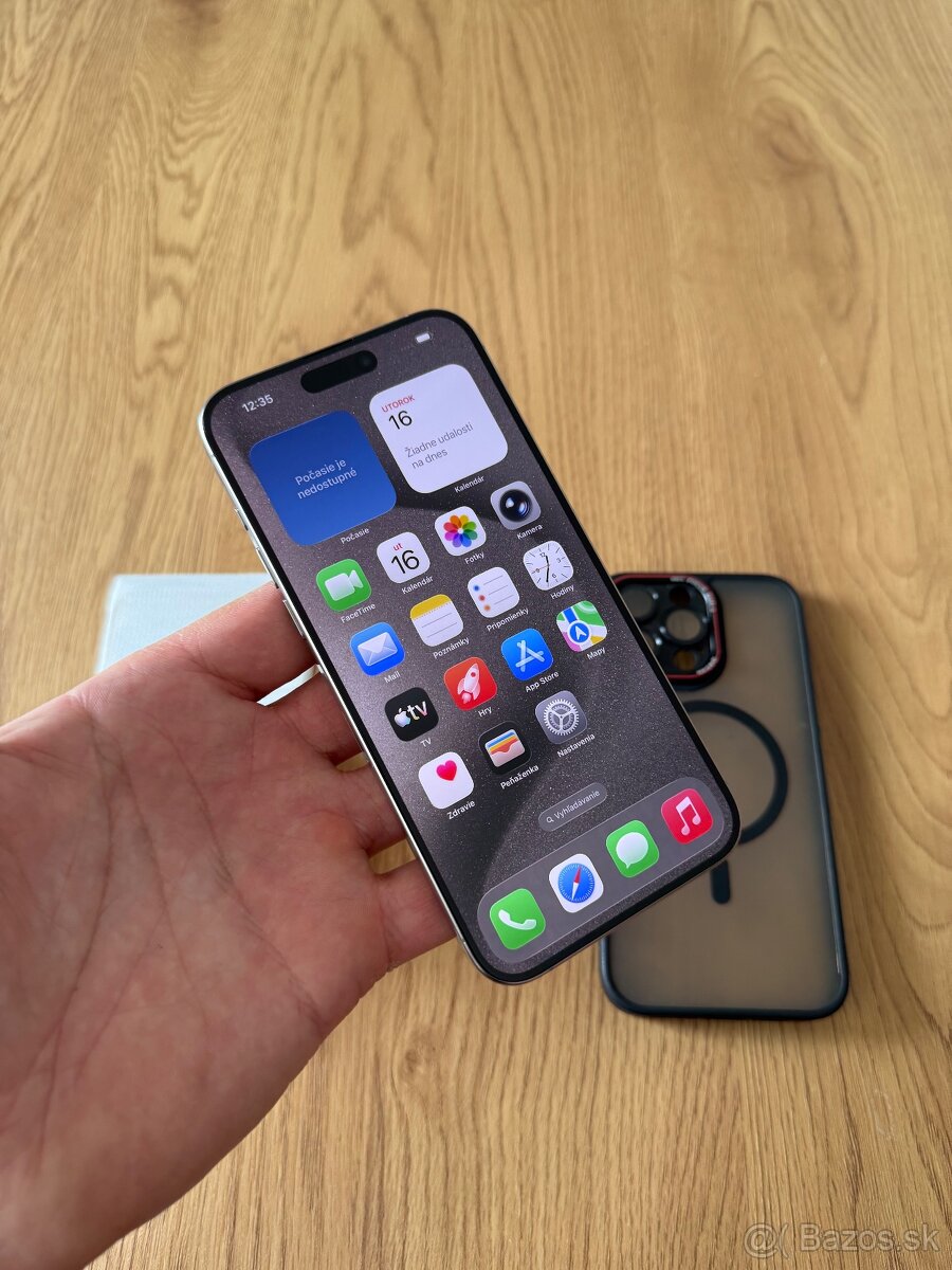 iPhone 15Pro Max 256gb Natural Titanium v záruke - 11