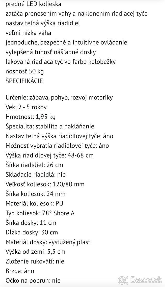 Kolobežka Micro Mini Deluxe LED - 11