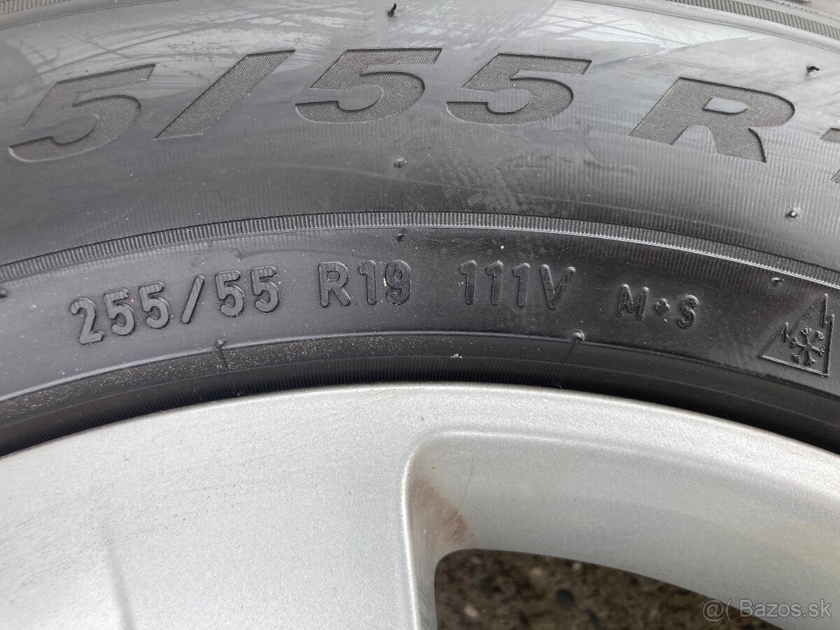Range Rover 5x108 zimné pneu 255/55R19 - 4ks - 11