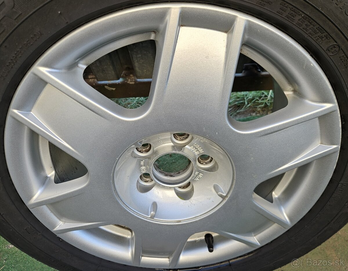 Originálne hliníkové disky VW - 5x100 r16 - 11