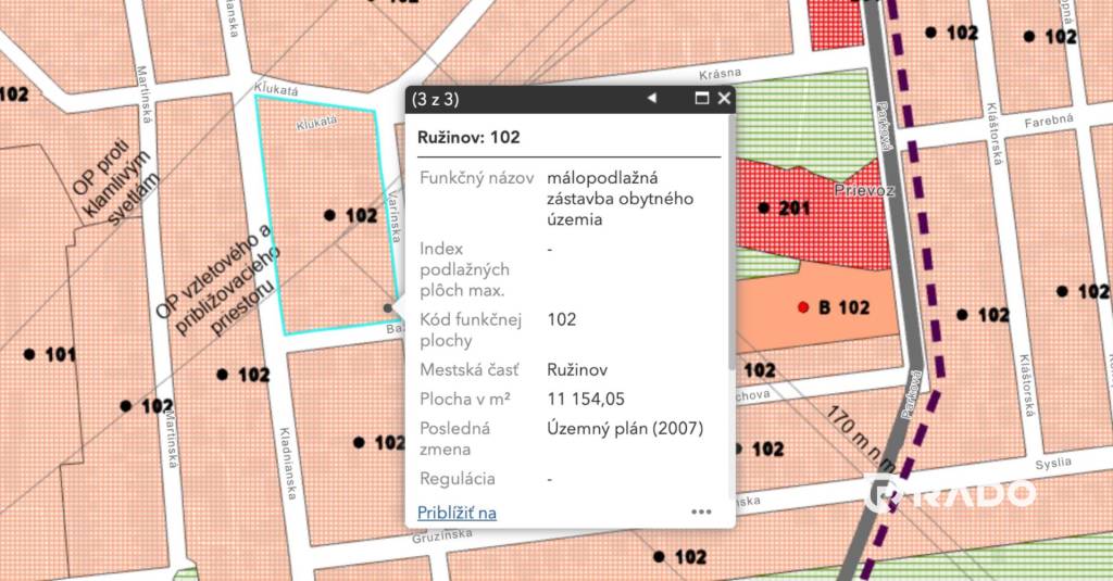 RADO | Exkluzívny stavebný pozemok Ružinov - Prievoz 760 m² - 11