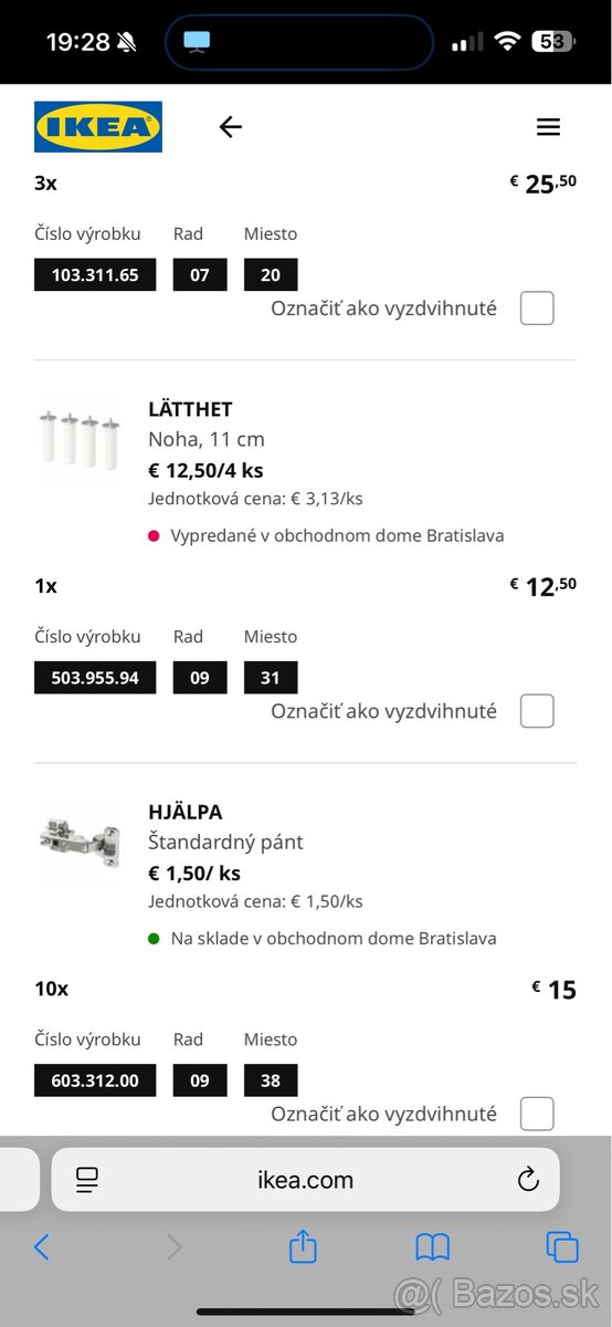 Skriňa/vitrína IKEA PLATSA 80x42x191cm + DOVOZ ZDARMA - 11