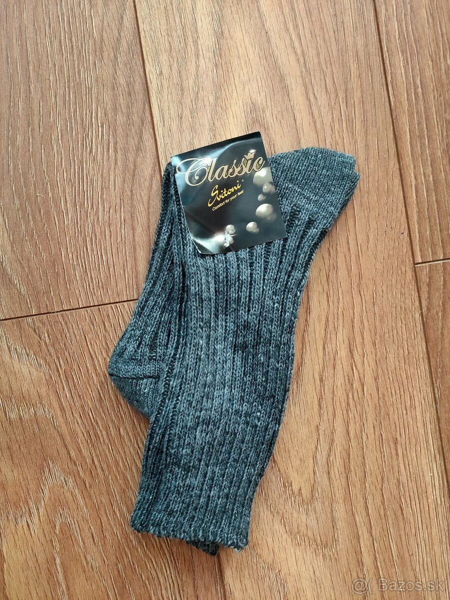 Pánske tesilove nohavice,montérky,ponožky - 11