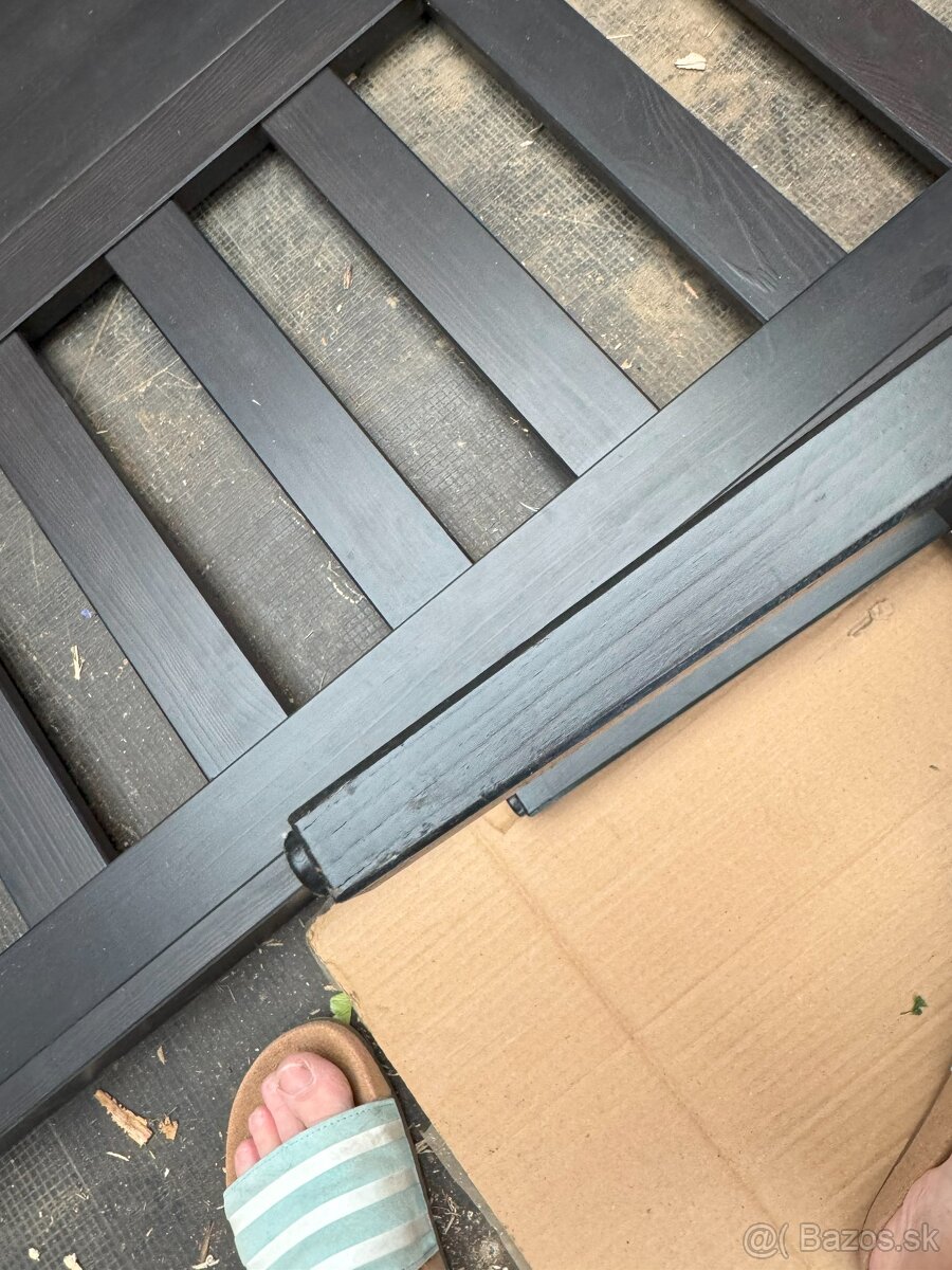 Posteľ a nočné stolíky HEMNES - 11