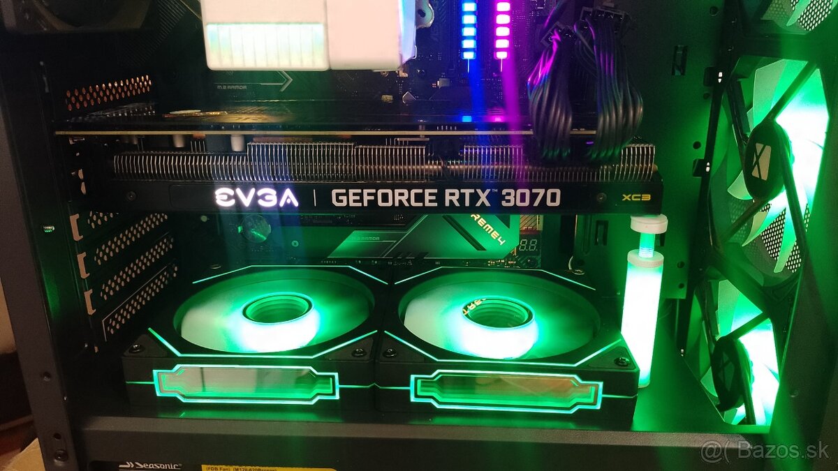 Predám výkonný PC – Ryzen 5 / RTX 3070 / 16GB RAM / 3× disk - 11