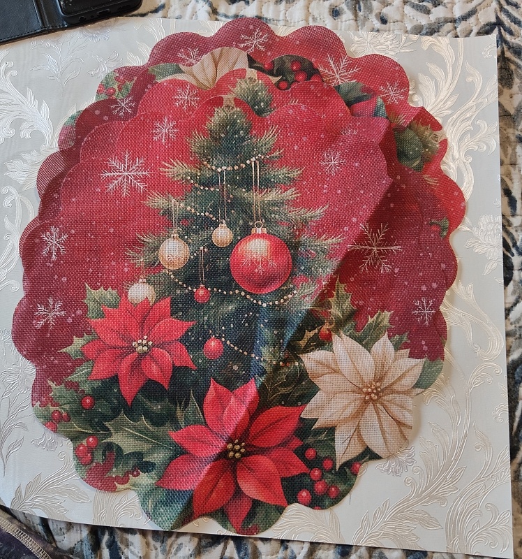 vianočné prestieranie - 11