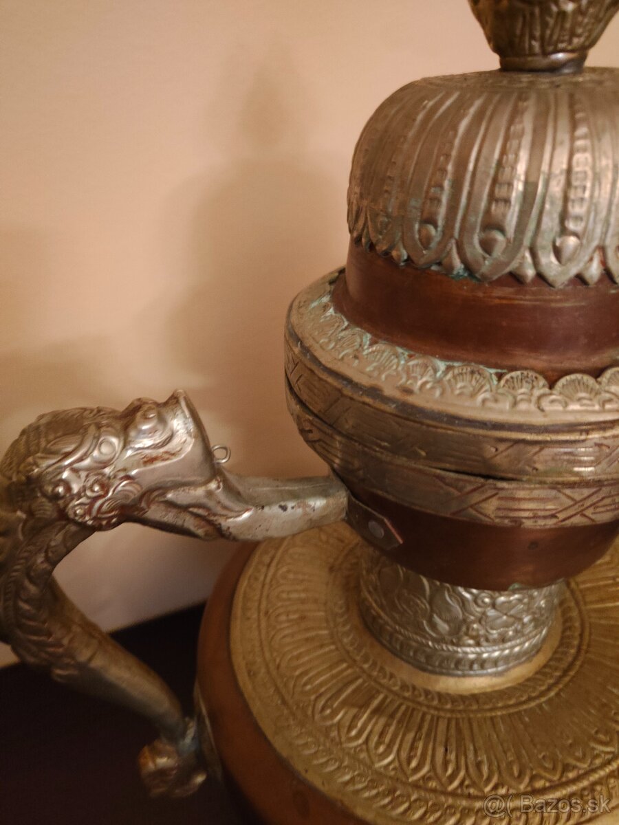 Indická kanvica a kanvica s horákom na čaj - 11