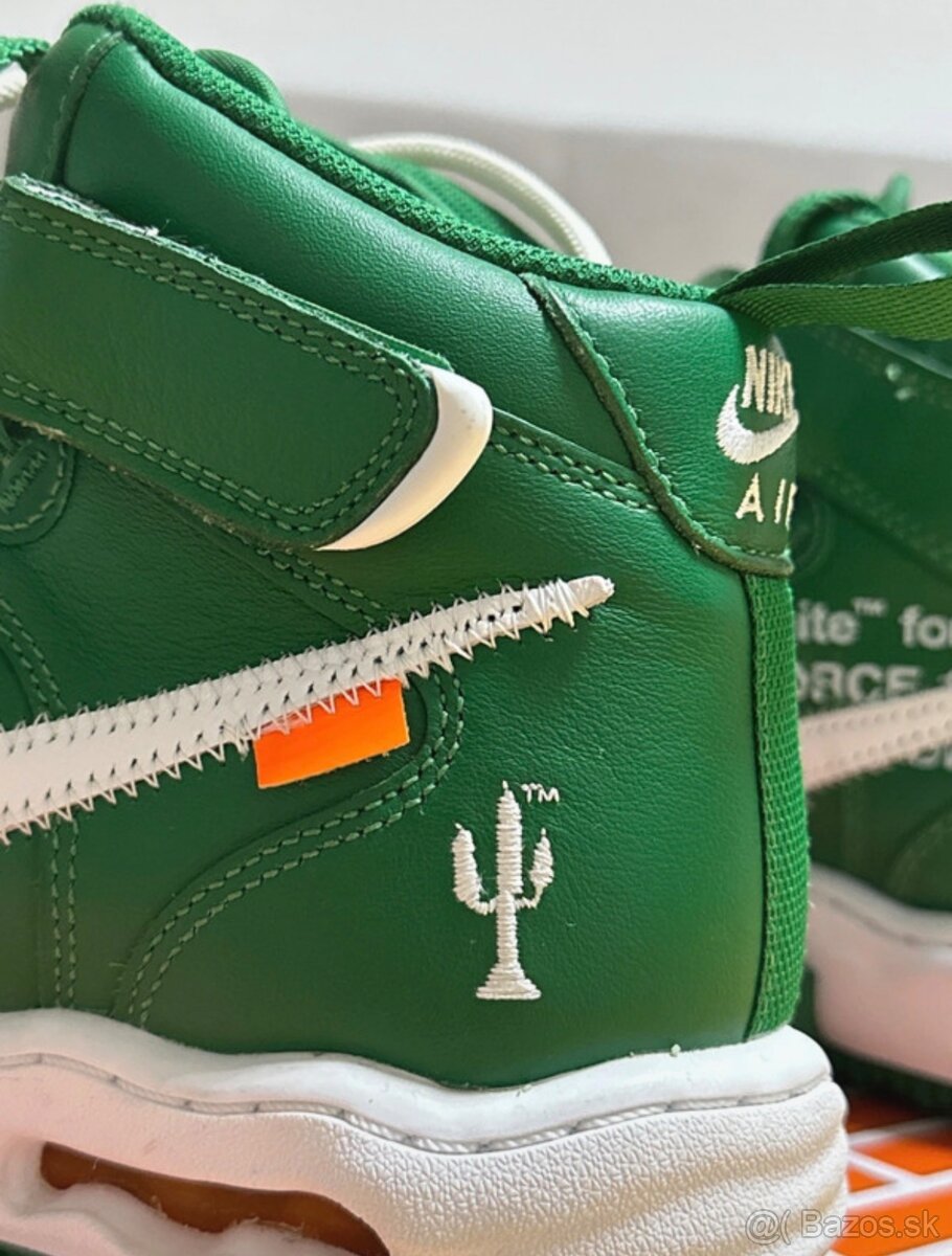 Nike x Off-White Air Force 1 Mid Pine Green - 11
