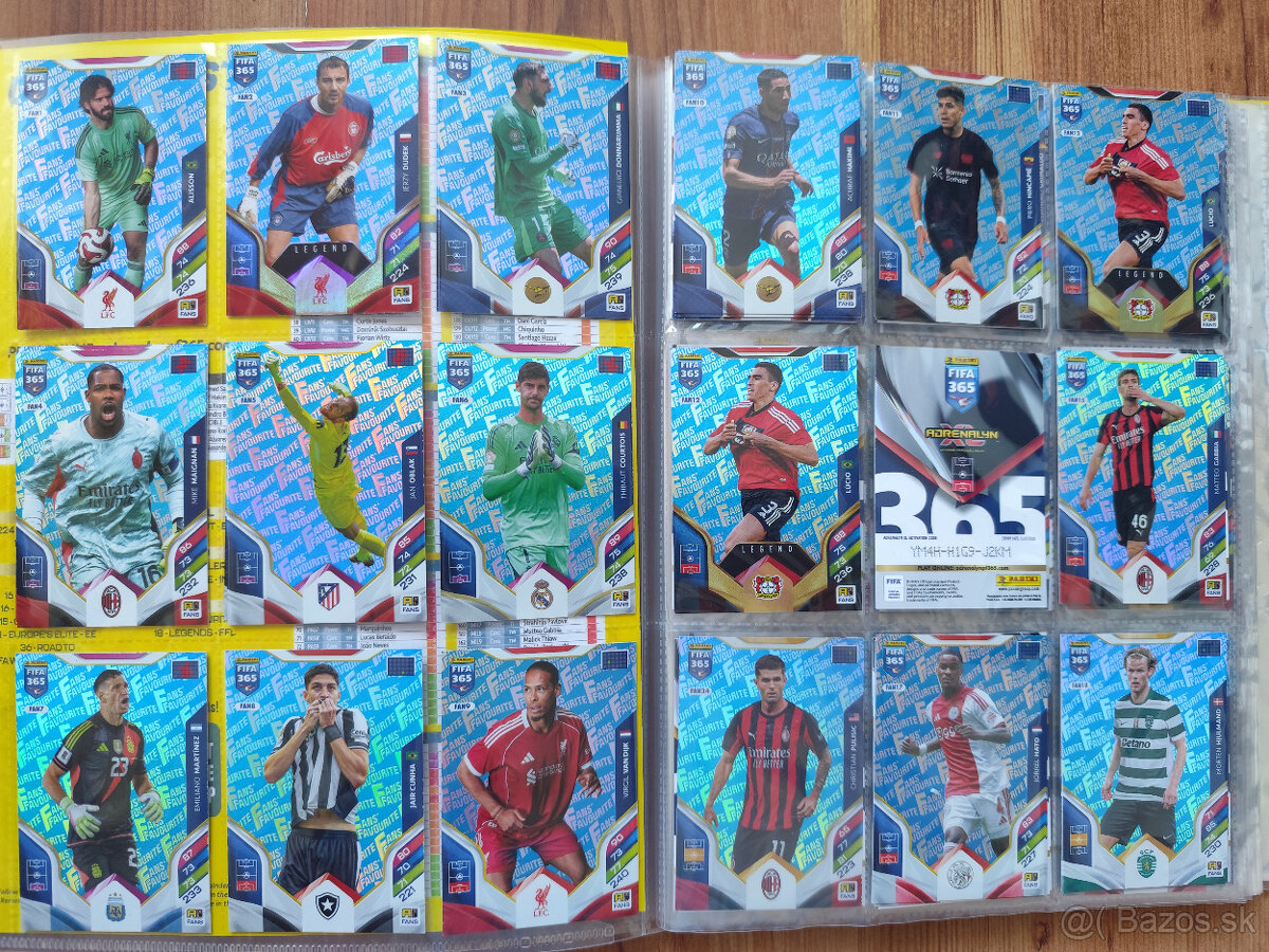 Futbalové kartičky Adrenalyn - Fifa 365 2026 Fans Favourite - 11