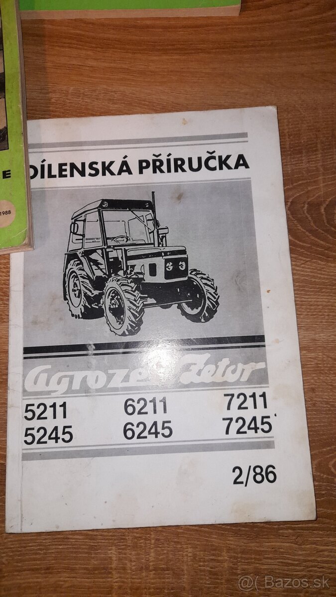 Zetor - príručky, návody, plagáty, katalógy ND - 11