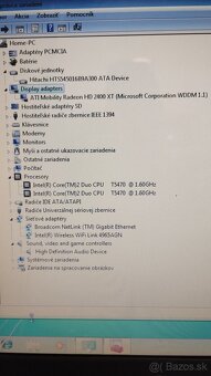 Predám notebook Acer TravelMate 5720 - 11