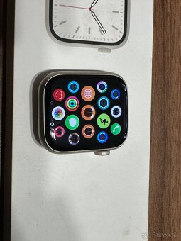 Apple Watch 7 45mm strieborné, batéria 100% - 11