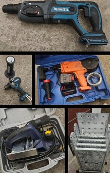 Makita 18V aku v zaruke + naradie, spolu 28ks - 11