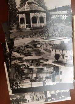 staré pohľadnice miest, blahoprajné pohľadnice,.... - 11