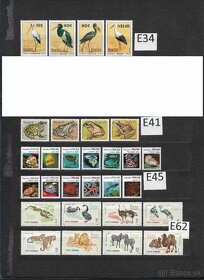 Filatelia-Poštové známky na predaj 4 zvieratá čisté - 11