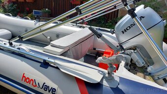 Nafukovací čln – loď HONDA s príslušenstvom, odpočet DPH - 11
