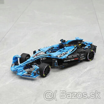 Technická stavebnica Formula E – nová 1667 dielov, RC+motory - 11
