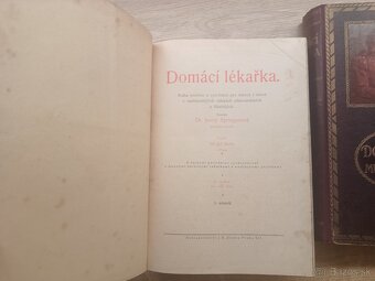 Jenny Springerová: Domáci lekárka I.,II., 1925 + rozkladacie - 11