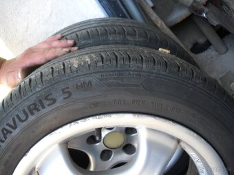 Sada alu letních kol Škoda 15" 5x100 - 11