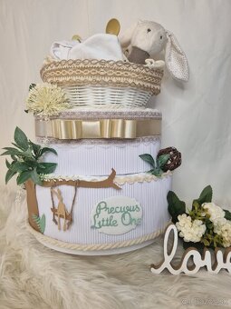 Darčeky pre mamičky Plienkové torty a iné - 11