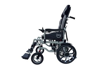 elektrický invalidný vozík XL 52 cm do170kg novy 10km/h - 11