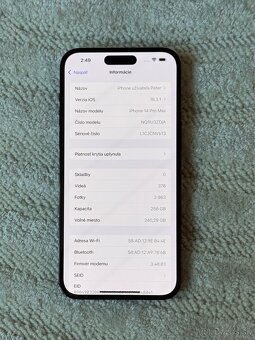 iPhone 14 Pro Max - 256GB - 11