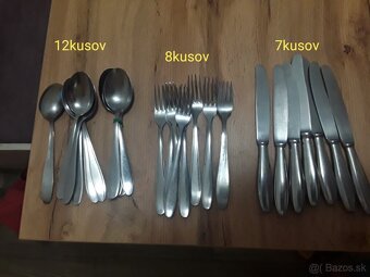 Príbor, brúsené misky.. Retro - 11