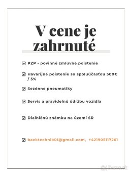 Prenájom 8 miestne vozidlo - 11