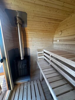 ZÁHRADNÁ SUDOVÁ SAUNA QUADRO 240 сm 2QL - 11