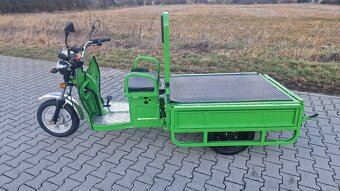 ELEKTRICKÁ NÁKLADNÍ TŘÍKOLKA ADVENTO MAXI SPZ - 11