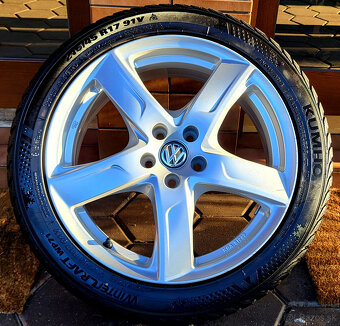 alu R17 5x100 zimné pneu, VW Polo /+ Škoda Fábia, Ibiza, A3 - 11