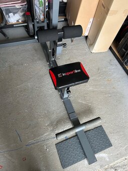 Kompletná domáca posilňovňa – bench, kladka, EZ tyč, 175 kg - 11