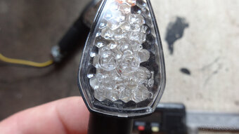 LED Mini smerovky čierne 1 pár - 11