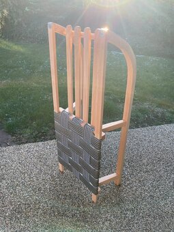 Kvalitné drevené detské sánky - Sanky buk - 11