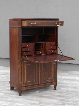 Tajomník mahagónový Ľudovít XVI. - 11