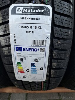 Zimna sada Dacia Duster 215/65 R16 - 11