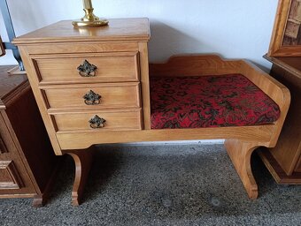 Rustikální lavice, botník, masív, Nábytek s příběhem - 11