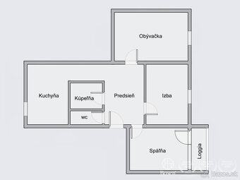 BOSEN | Zrekonštruovaný 3izbový byt s loggiou, 75m2. - 11